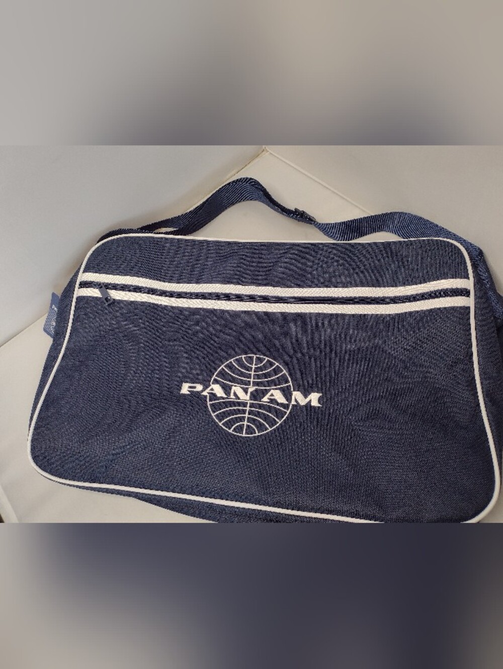 NWT Pan Am Weekend Bag Retro First Class Navy Blue Travel Overnight A8
